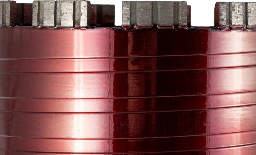 Алмазная коронка для сухого сверления DIAM САСС 132x450х6x1,1/4UNC Extra Line Titan HIT (арм. бетон) 313041 - изображение 2