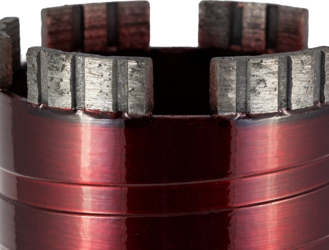 Алмазная коронка для сухого сверления DIAM САСС 72x450х4x1,1/4UNC Extra Line Titan HIT (арм. бетон) 313036 - изображение 3