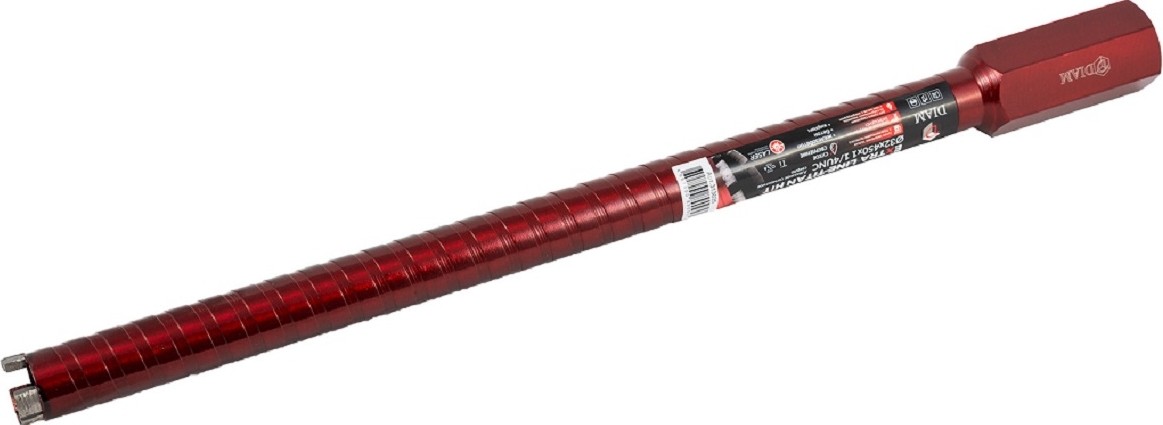 Алмазная коронка для сухого сверления DIAM САСС 32x450х3x1,1/4UNC Extra Line Titan HIT (арм. бетон) 313035 - изображение 2