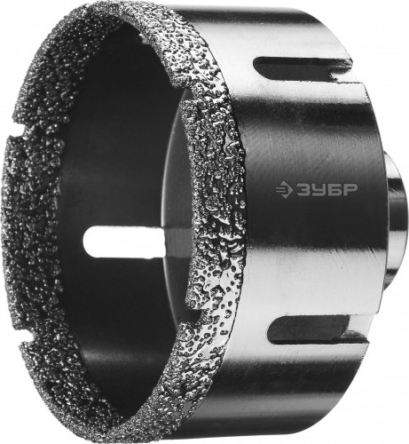 Алмазная коронка для сухого сверления ЗУБР d=83 х 35, M14 Профессионал 29865-83