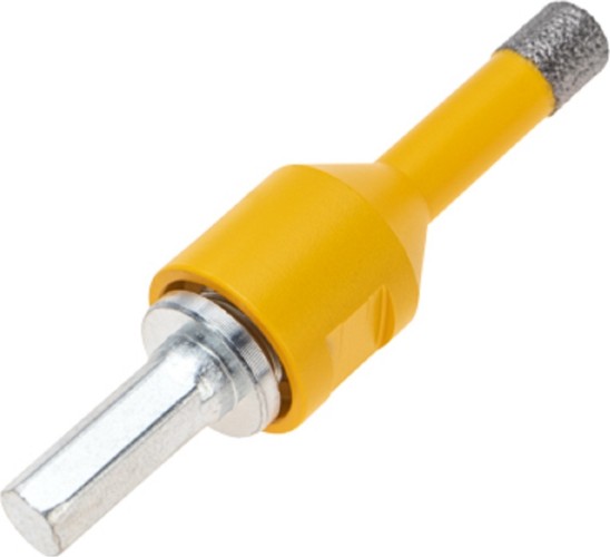 Алмазная коронка для сухого сверления Kranz KR-92-1003 по керамограниту и железобетону М14, 10мм - изображение 3