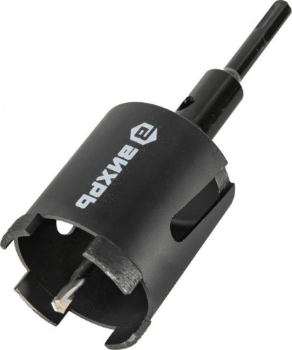 Алмазная коронка для сухого сверления ВИХРЬ 68 мм, SDS-Plus по бетону 73/10/9/9