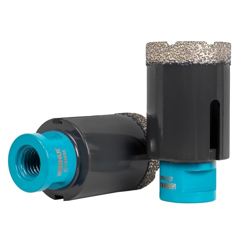 Алмазная коронка для сухого сверления BIHUI 40 х 36мм для плитки DBDF40 - изображение 2