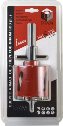 Алмазная коронка для сухого сверления DIAM Сверло Сух. 72 (бетон) 311102 - изображение 2