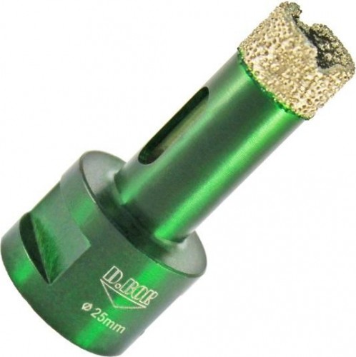 Алмазная коронка для сухого сверления D.BOR KERAMOGRANIT-DRY 25х60 мм М14 D-KG-D-025-014