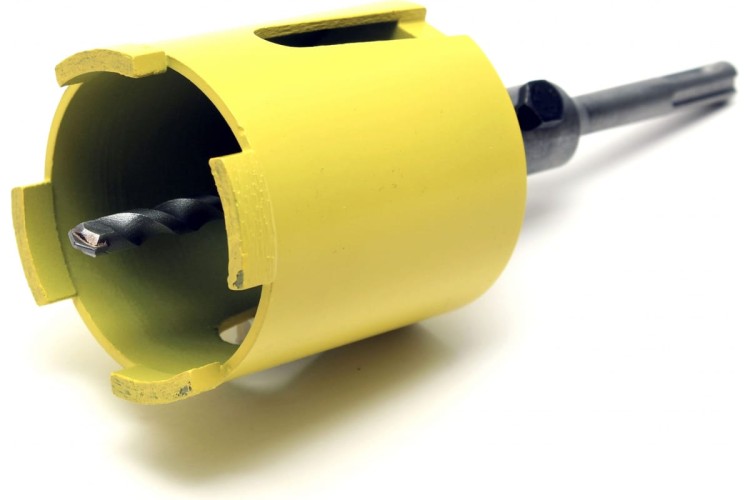 Алмазная коронка для сухого сверления ГРАНИТ D70 SDS-plus 106070 - изображение 2