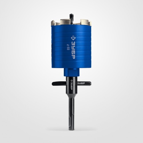 Алмазная коронка для сухого сверления ЗУБР АСК D68 мм для подрозетников 29875-68 - изображение 3