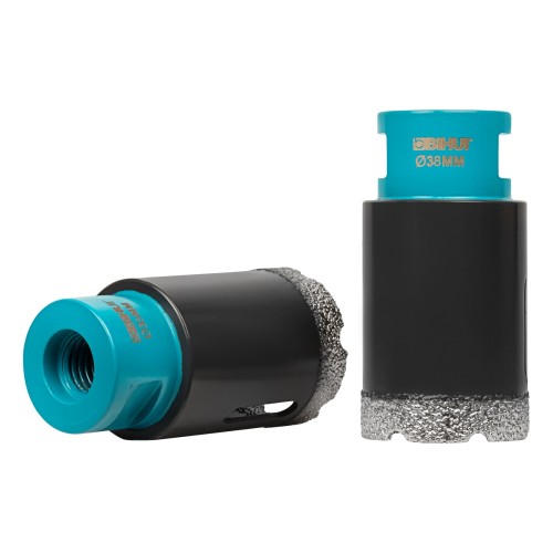 Алмазная коронка для сухого сверления BIHUI 38 х 36мм для плитки DBDF38 - изображение 2