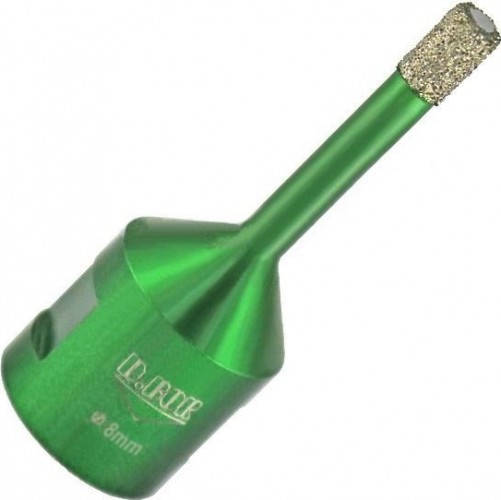 Алмазная коронка для сухого сверления D.BOR KERAMOGRANIT-DRY 8х62 мм М14 D-KG-D-008-014