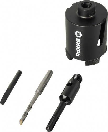 Алмазная коронка для сухого сверления ВИХРЬ 68 мм, SDS-Plus по бетону 73/10/9/9 - изображение 4