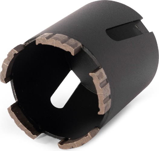 Алмазная коронка для сухого сверления КВТ 102560 SF-68/ 65 5T с адаптером SDS-Plus серия ПРОФИ - изображение 2