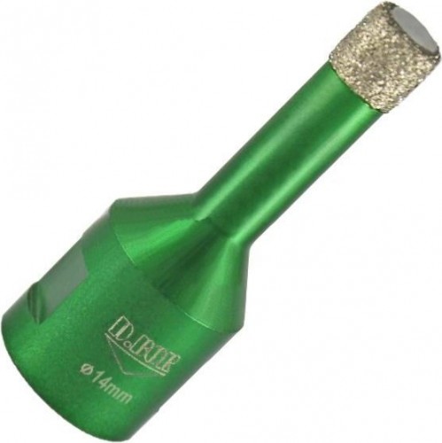 Алмазная коронка для сухого сверления D.BOR KERAMOGRANIT-DRY 14х62 мм М14 D-KG-D-014-014