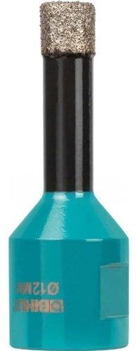 Алмазная коронка для сухого сверления BIHUI 12 х 38мм для плитки DBDF12