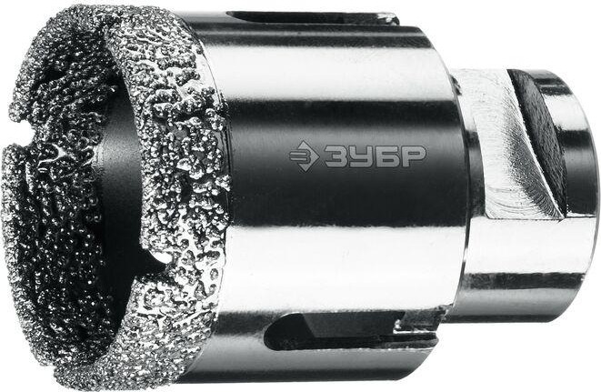 Алмазная коронка для сухого сверления ЗУБР d=40 х 35, M14 Профессионал 29865-40