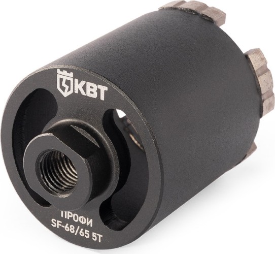 Алмазная коронка для сухого сверления КВТ 102556 SF-68/ 65 5T серия ПРОФИ