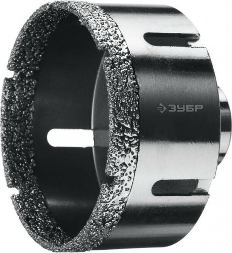 Алмазная коронка для сухого сверления ЗУБР d=80 х 35, M14 Профессионал 29865-80