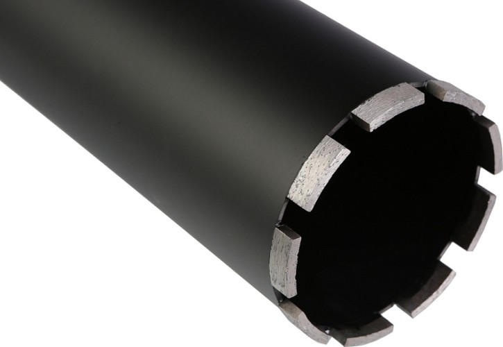 Алмазная коронка по железобетону HANSKONNER H1055-11-102 LASER 102 мм, 1 1/4", l=450мм - изображение 2