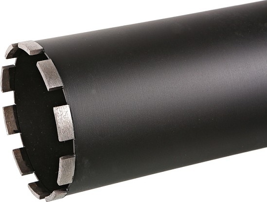 Алмазная коронка по железобетону HANSKONNER H1055-11-122 LASER 122 мм, 1 1/4", l=450мм - изображение 5