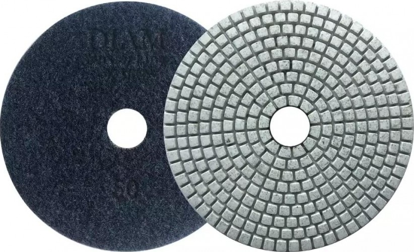 Алмазная тарелка на липучке DIAM АГШК 125*2,5 №50 Master Line Universal (сухая/мокрая) 000643