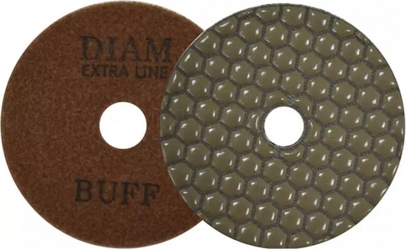 Алмазная тарелка на липучке DIAM АГШК 100*2,0 BUFF Extra Line (сухая) 000518