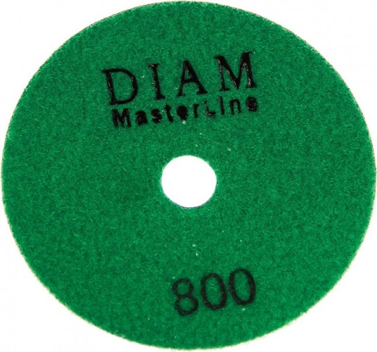 Алмазная тарелка на липучке DIAM АГШК 100*2,0 №800 Master Line (сухая) 000569
