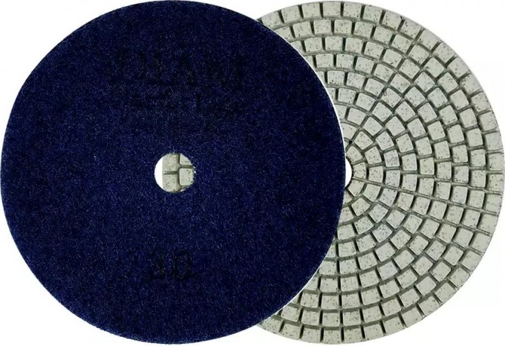 Алмазная тарелка на липучке DIAM АГШК 100*2,5 №30 Master Line Universal (сухая/мокрая) 000639