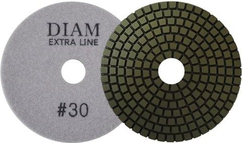 Алмазная тарелка на липучке DIAM АГШК 100*3,0 №30 Extra Line (мокрая) 000564