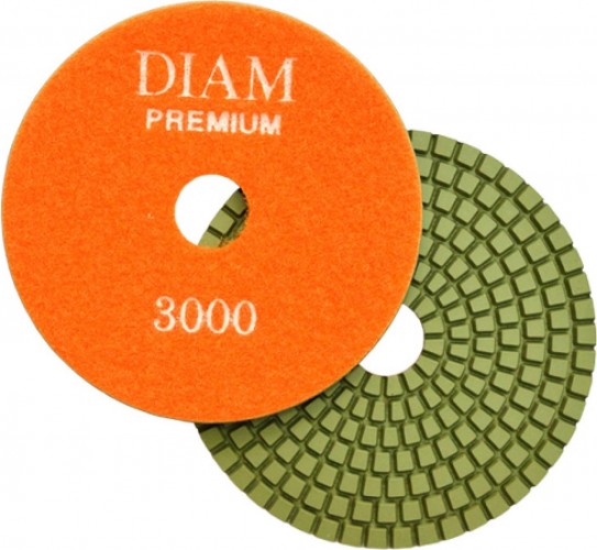 Алмазная тарелка на липучке DIAM АГШК 100*3,0 №3000 (premium) 000138