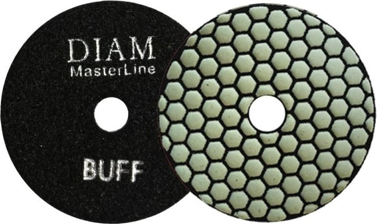 Алмазная тарелка на липучке DIAM АГШК 100*2,0 BUFF Master Line (сухая) 000572