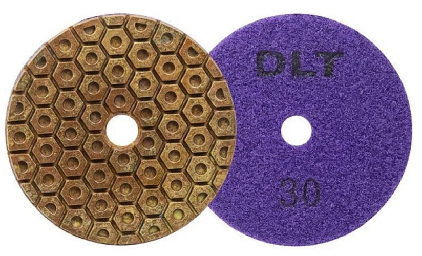 Алмазный гибкий шлифовальный круг DLT ø100мм, №10, #30 1166 1166