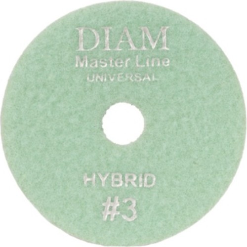 Алмазный гибкий шлифовальный круг DIAM Step-3 100*3 #3 Master Line Hybrid (сухая/мокрая) 000720