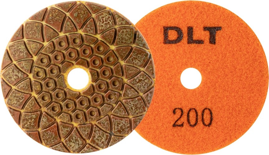 Алмазный гибкий шлифовальный круг DLT ø100мм, №16, #200 1472 1472 - изображение 2