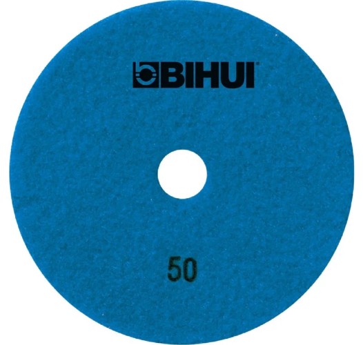 Алмазный гибкий шлифовальный круг BIHUI ø100мм, #50 для керамики (черепашка) DPV405 DPV405