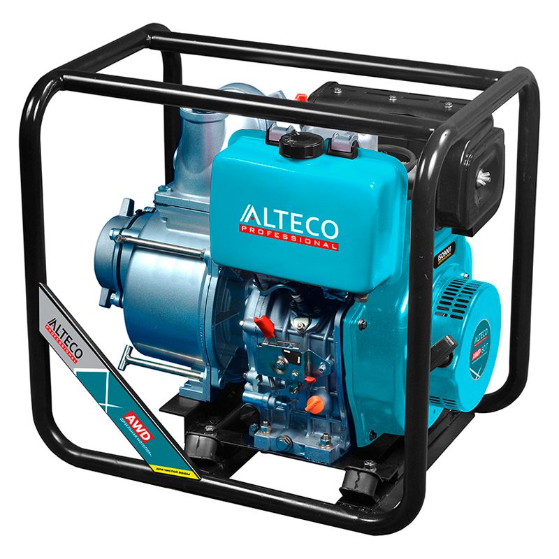 Мотопомпа дизельная Alteco Professional AWD100T (N)