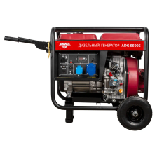 Дизельный генератор AMO ADG 5500E + кожух для генератора 1400SS супер тихий - изображение 3