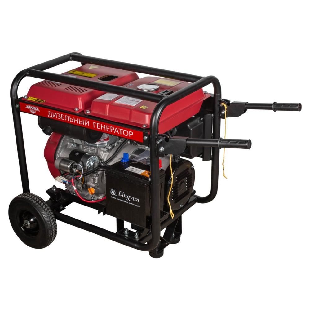 Дизельный генератор AMO ADG 6000EF3 - изображение 2