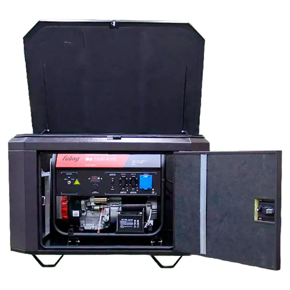 Дизельный генератор AMO ADG 8000EA + кожух для генератора 1200-Optimal тихий - изображение 2
