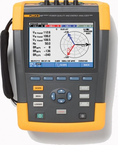 Анализатор качества электроэнергии Fluke 437 серии II 4116692