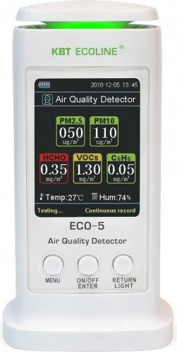 Анализатор воздуха КВТ ECO-5 "ecoline" 79140