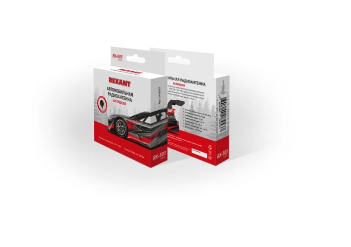 Антенна автомобильная REXANT RX-503 внутрисалонная (радио), активная 34-0503 - изображение 2