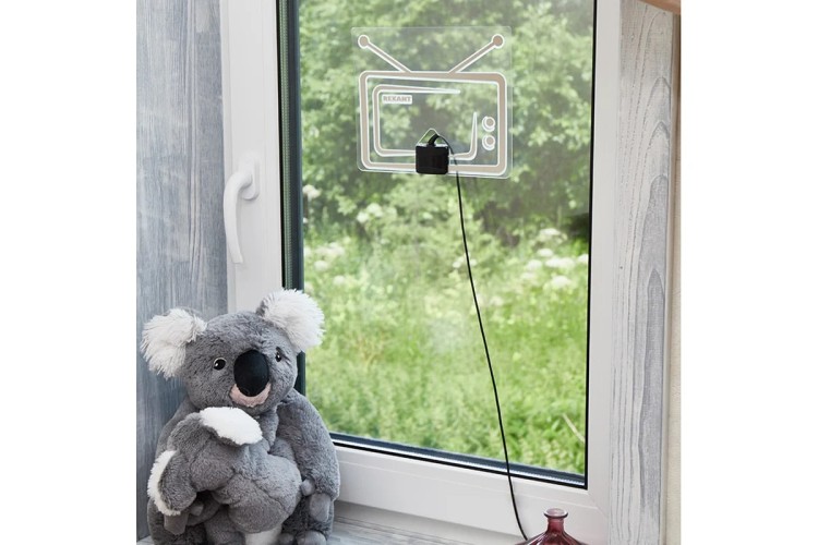 Антенна комнатная REXANT Ag-717 «Активная» до 20км от БС 34-0717 - изображение 2