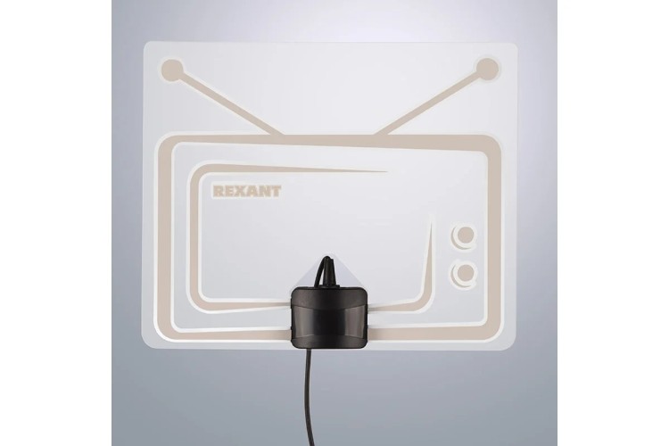 Антенна комнатная REXANT Ag-717 «Активная» до 20км от БС 34-0717 - изображение 5