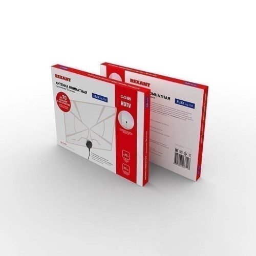 Антенна комнатная REXANT Ag-711 «Активная» с USB питанием на скотче до 23км от БС 34-0711 - изображение 4