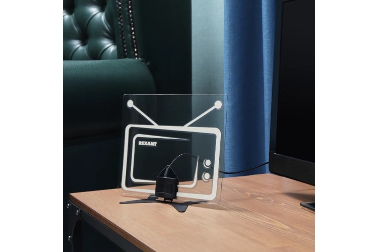 Антенна комнатная REXANT Ag-719 «Активная» с USB питанием до 20км от БС 34-0719 - изображение 5