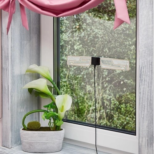 Антенна комнатная REXANT Ag-707 «Активная» с USB питанием на скотче до 15км от БС 34-0707 - изображение 3