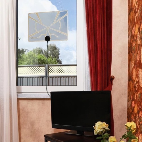 Антенна комнатная REXANT Ag-711 «Активная» с USB питанием на скотче до 23км от БС 34-0711 - изображение 2