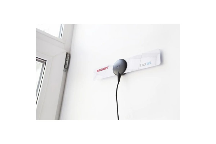 Антенна комнатная REXANT RX-255 на присоске до 7км от БС 34-0255 - изображение 2