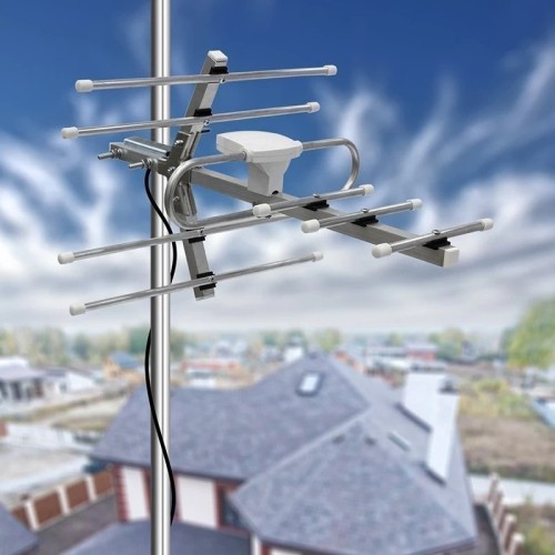 Антенна наружная REXANT RX-411 «Активная» до 30км от БС, (коробка)  34-0411 - изображение 4