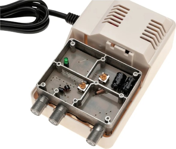 Антенный усилитель REXANT RX-200 ТВ сигнала на 2 выхода 34-0772 - изображение 4