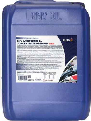 Антифриз GNV Antifreeze LL Concentrate Premium (красный) 10 кг RG101751501117SP10